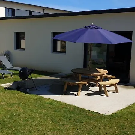 Les Embruns Jardin Сasa de vacaciones Saint-Pol-de-Léon